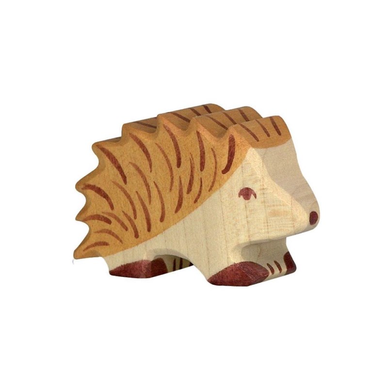 Figurine holztiger herisson 7 cm
