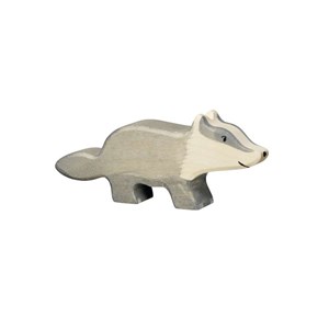 Figurine holztiger blaireau 12.7 cm