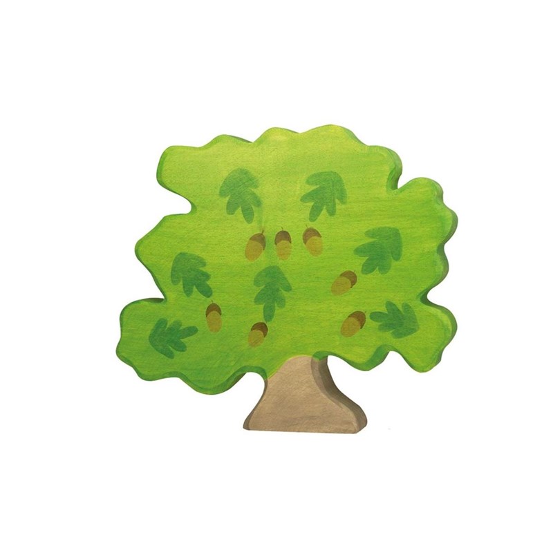 Holtztiger - Figurine holztiger chene 24 cm