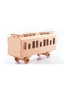 Jouet en carton wagon