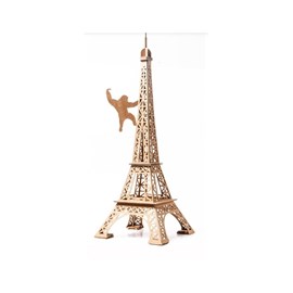 Jouet en carton tour effeil à constuire