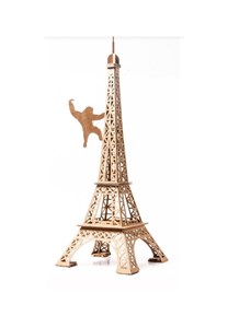 Jouet en carton tour effeil à constuire