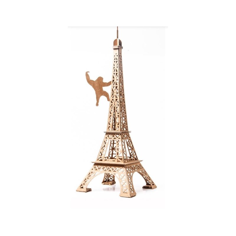 Jouet en carton tour effeil à constuire