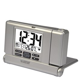 Réveil de voyage avec projection argent