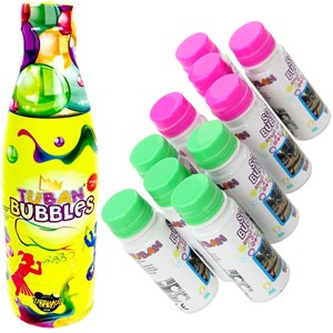 Kit 10 flacons à bulles + une recharge d