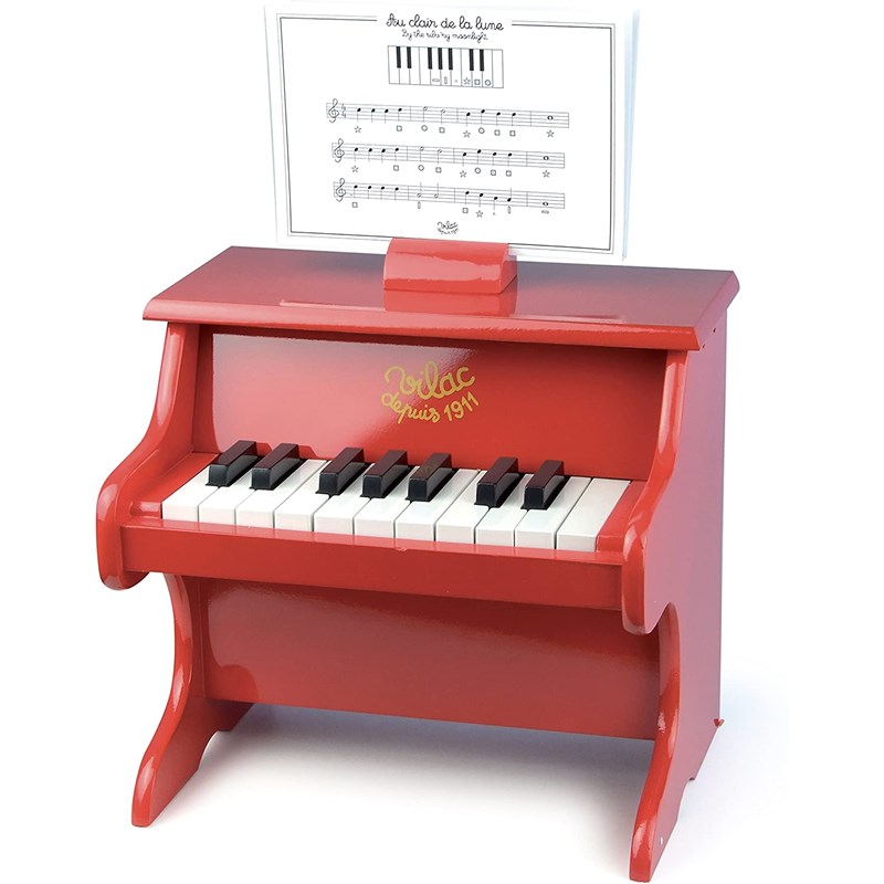 Piano vilac rouge