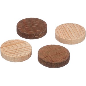 Boîte 40 pions dames en buis