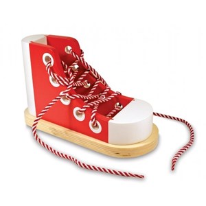 Chaussure à lacer basket