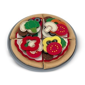 Pizza en feutre