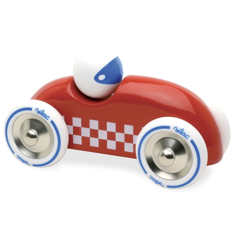 Voiture rallye checkers gm rouge