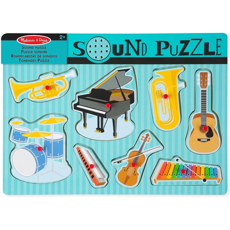 Melissa & Doug - Puzzle sonore instruments de musique