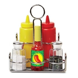 Ensemble de condiments