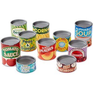Ensemble d'aliments en conserve