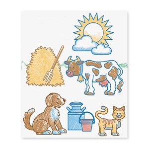 Tampons encreurs - la ferme