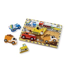 Puzzle engins de construction