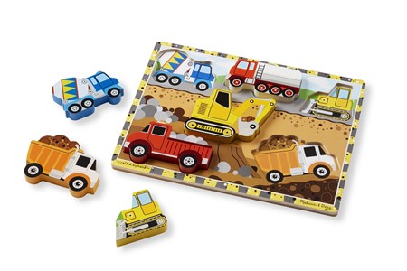 Puzzle engins de construction