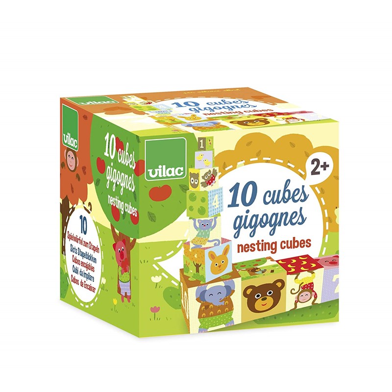 Cubes gigognes animaux