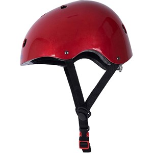 Casque metallic red medium