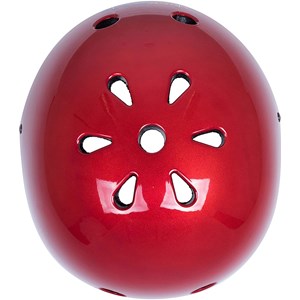 Casque metallic red medium