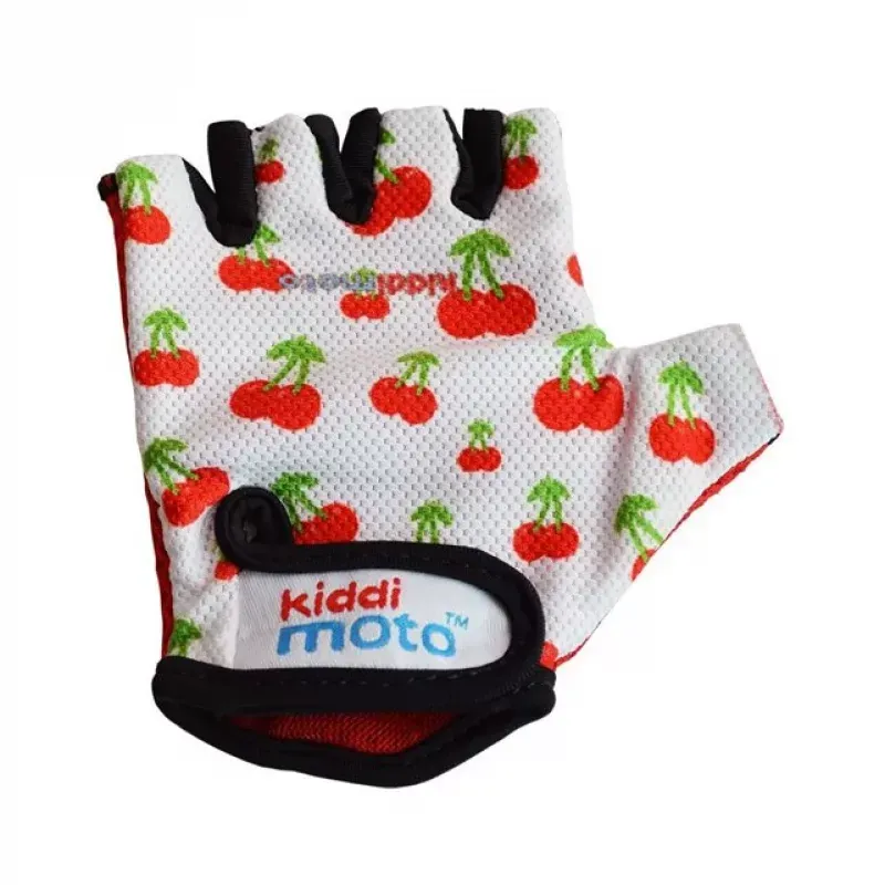KIDDIMOTO Gants de v&eacute;los : cherry (taille s) 