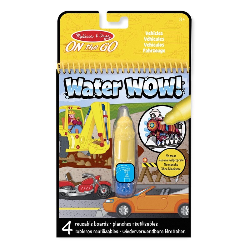 Melissa & Doug - Water wow! Véhicules