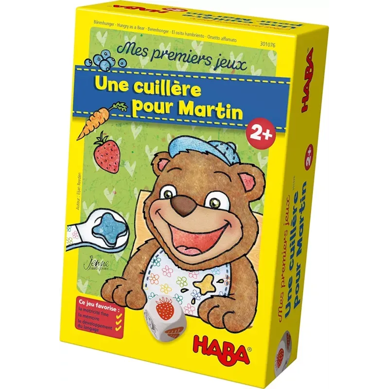 Mes premiers jeux - une cuillère pour m (Haba) - Couverture
