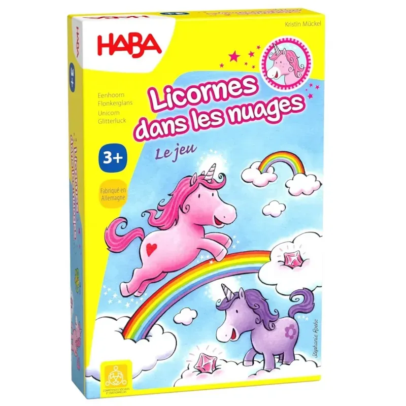 HABA  Licornes Dans Les Nuages - Le Jeu