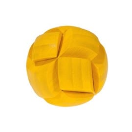 Casse-tête bambou ballon jaune