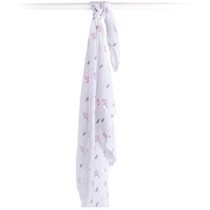 Lange mousseline - hippo rose