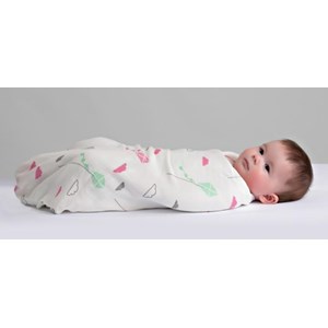 Lange en bambou - cerf-volant rose