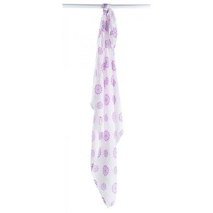 Lange en bambou - médaillon de lavande