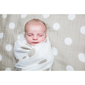 Pack 2 langes - pois taupes