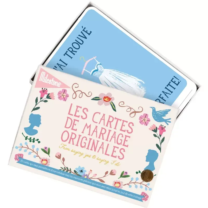 Cartes souvenirs - cartes de mariage ori (Milestone) - Image 1