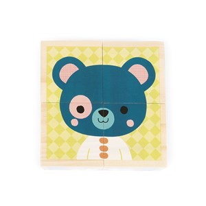 Mes premiers cubes - portraits forêt