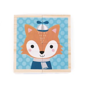 Mes premiers cubes - portraits forêt