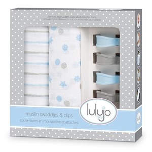 Pack de 2 maxi langes + clips