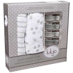 Pack de 2 maxi langes + clips