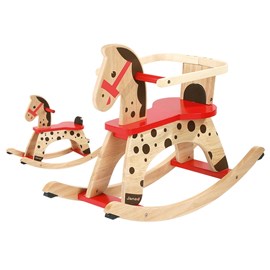 Cheval à bascule caramel