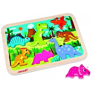 Chunky puzzle dinosaures