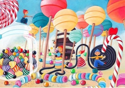 Le pays des bonbons