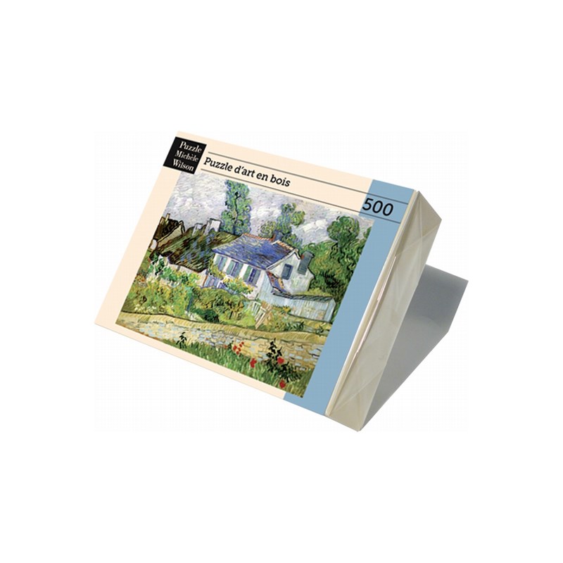 Puzzle Michèle Wilson - Maisons à auvers de van gogh