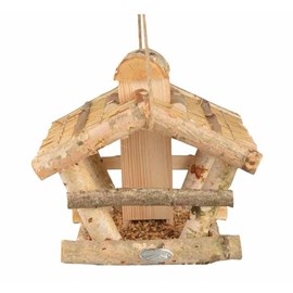 Mangeoire pour oiseaux avec silo