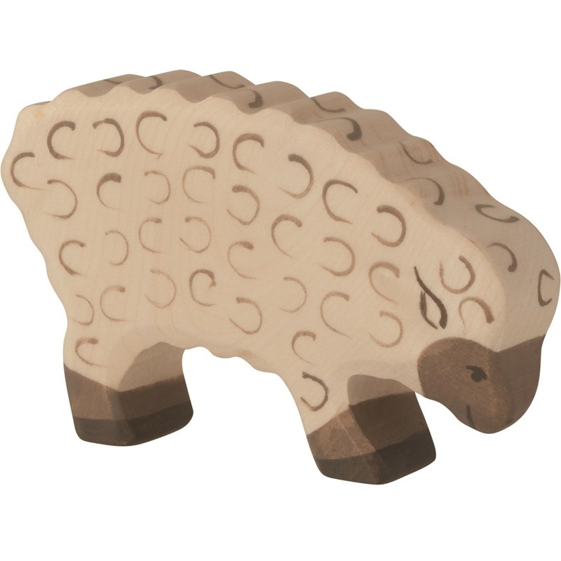 Mouton, mangeant