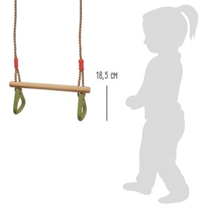 Balançoire avec anneaux