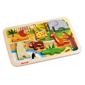 Chunky puzzle 3d zoo