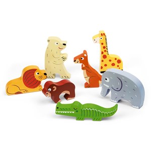 Chunky puzzle 3d zoo