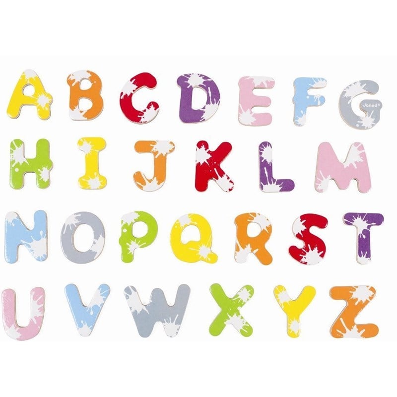 Lettres magnet alphabet
