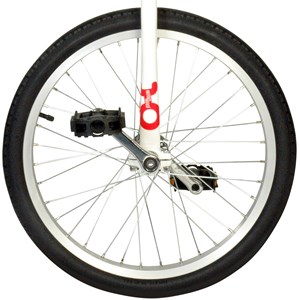 Monocycle only one 20 pouces blanc