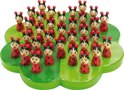 Solitaire coccinelle tréfle