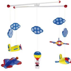 Mobile avion montgolfière